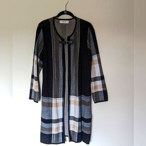 Jones Studio Neutrals Duster Cardigan Size L